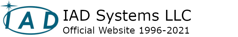 IAD Systems LLC 2021 Official Website Page header logo